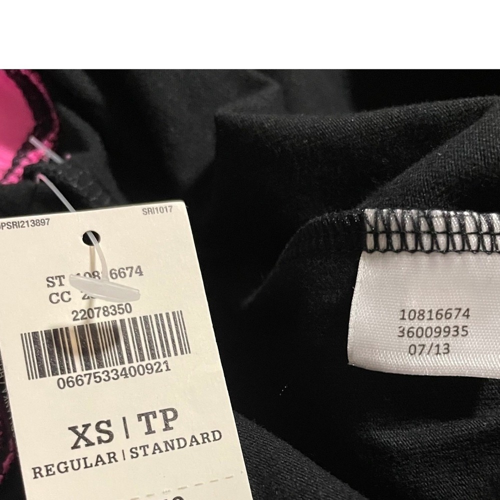 NEW Victorias Secret PINK Yoga Foldover Pants Bootcut Flare Leopard Waist Y2K XS - Picture 4 of 8